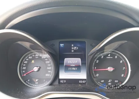 2015 Mercedes-Benz C 300 4Matic from USA, damaged, VIN 55SWF4KB3FU087660